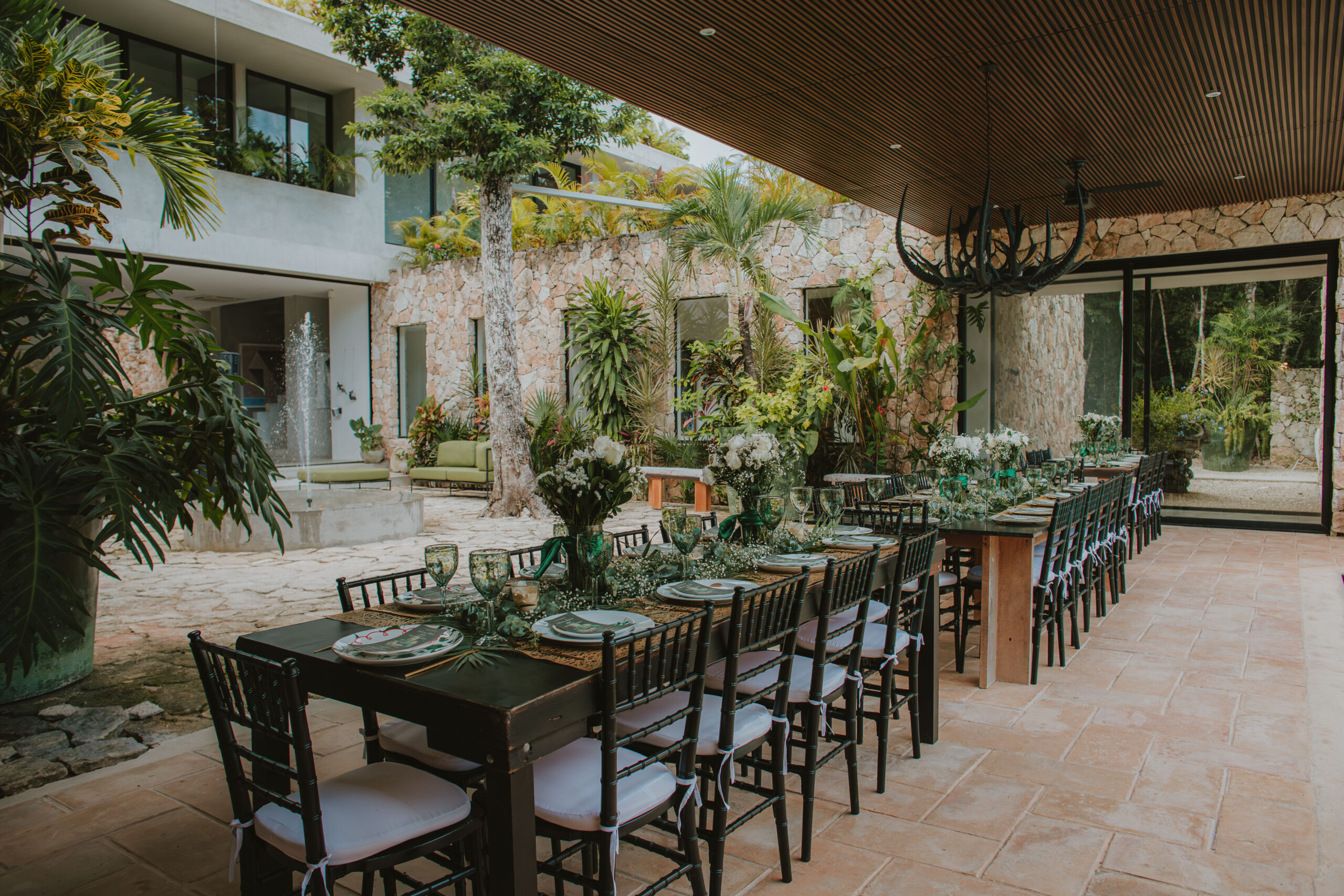 Highly Catered private chef experience in Tulum villa dining